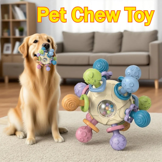 Pet Chew Toy Soft Rubber Bite-resistance Teeth Grinding Chewing Toys