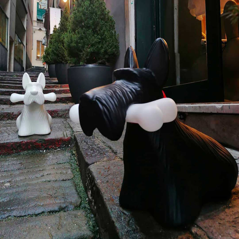 Touch-Control LED Scottie Table Lamp