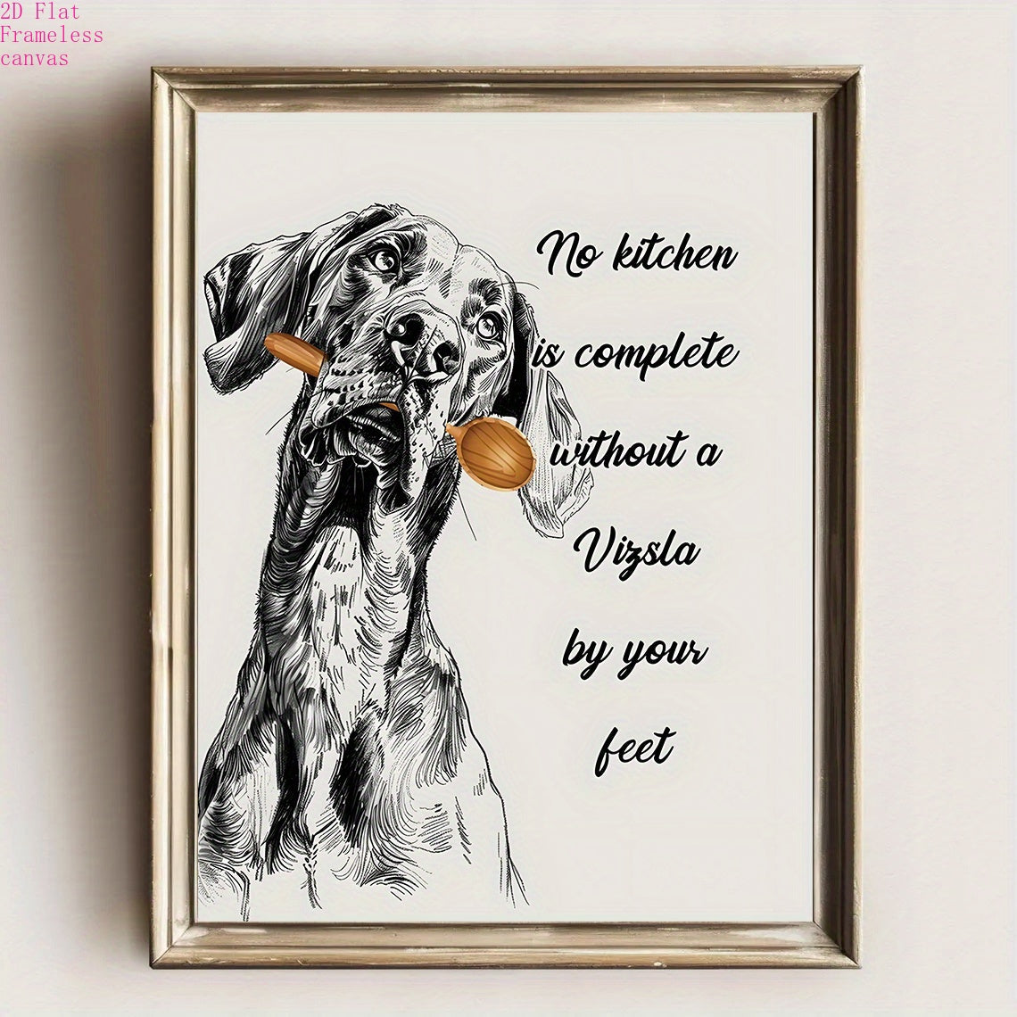 Vizsla Dog - Modern Minimalist Vizsla