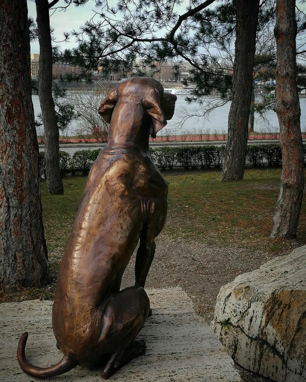 Hungarian Dog Sculpture