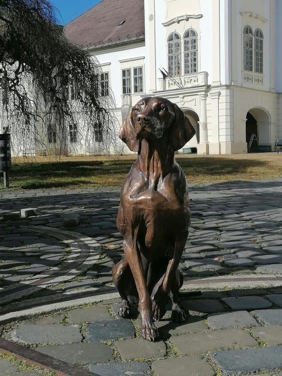 Hungarian Dog Sculpture