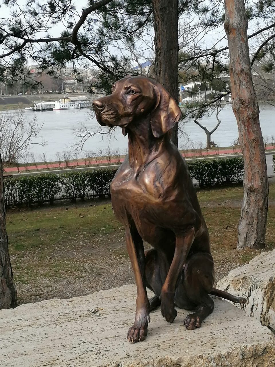 Hungarian Dog Sculpture